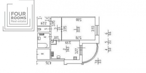1-комн квартира Бухарестская ул,  д. 118,  к. 1
