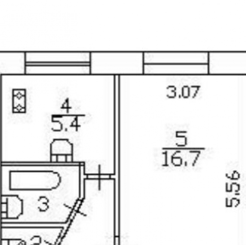 1-комн квартира Колпино г, Веры Слуцкой ул,  д. 89,  к. 4