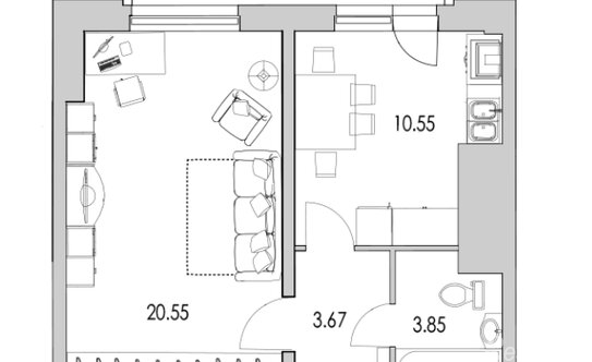 Продажа 1-комн квартиры на вторичном рынке ул Кустодиева,  д. 7,  к. 1