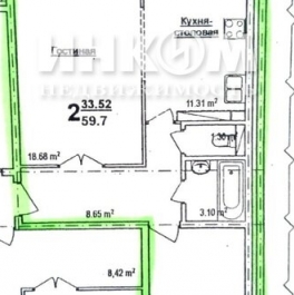 Продажа 2-комн квартиры на вторичном рынке Красногорск, улица Панфилова,  д. 7
