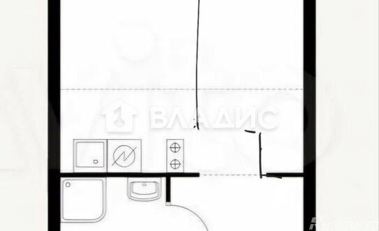 Продажа 1-комн квартиры на вторичном рынке улица Руставели,  д. 16 к1