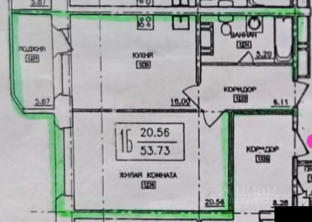 Продажа 1-комн квартиры на вторичном рынке Дзержинский, Угрешская улица, 32
