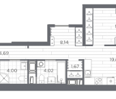 Продать Квартиры в новостройке Санкт-Петербург г., Малый пр-кт В.О.   1