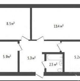 Продажа 3-комн квартиры на вторичном рынке Новаторов б-р,  д. 70