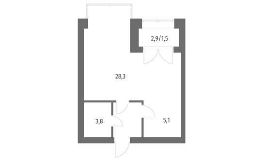 Продажа 1-комн квартиры на вторичном рынке улица Академика Константинова,  д. 1 к1 с1