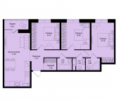 Продать Квартиры в новостройке Новосергиевка д., Ленинградская ул.   1-5