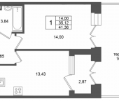 Продать Квартиры в новостройке Санкт-Петербург г., 26-я линия В.О.   1