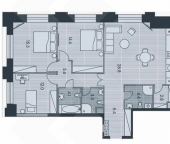 Продать Квартиры вторичка улица Архитектора Власова  71 к2 