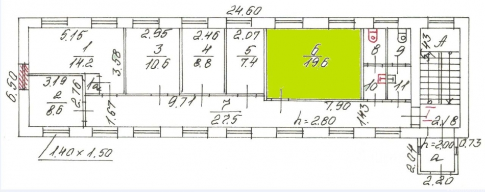 Аренда офиса Кабельная 2-я ул,  д. 2,  к. 46