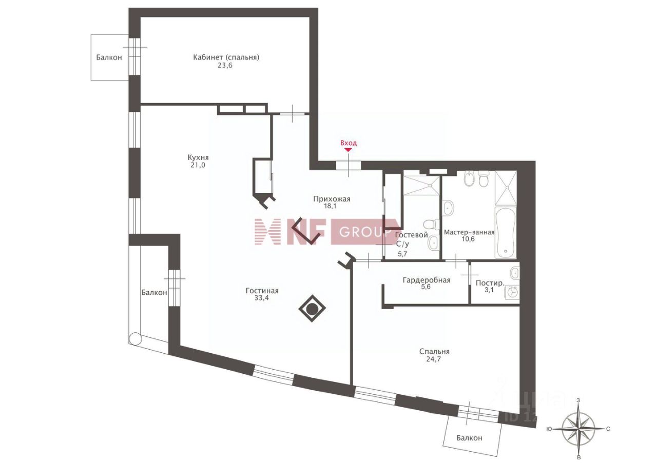 Продажа 3-комн квартиры на вторичном рынке Парадная улица, 3к2