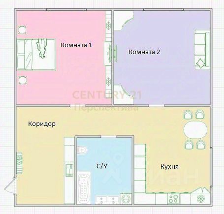 Продажа 2-комн квартиры на вторичном рынке Привольная улица,  д. 56