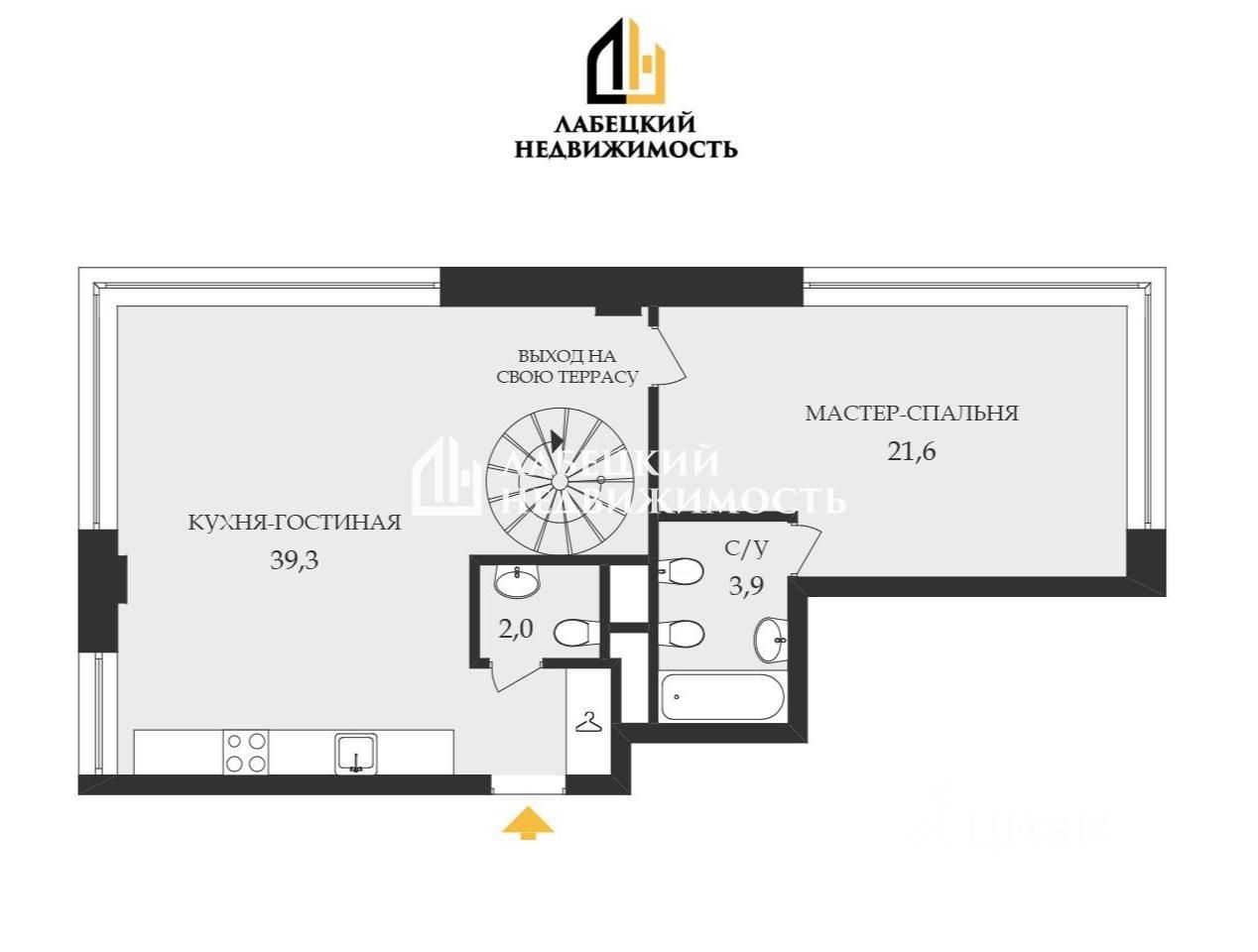 Продажа 2-комн квартиры на вторичном рынке Ленинградский проспект, 15С9