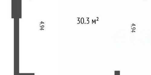 1-комн квартира Яковлевский переулок, 7