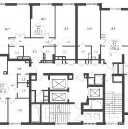 Продажа 3-комн квартиры в новостройке Крылатская ул,  д. 33 к2