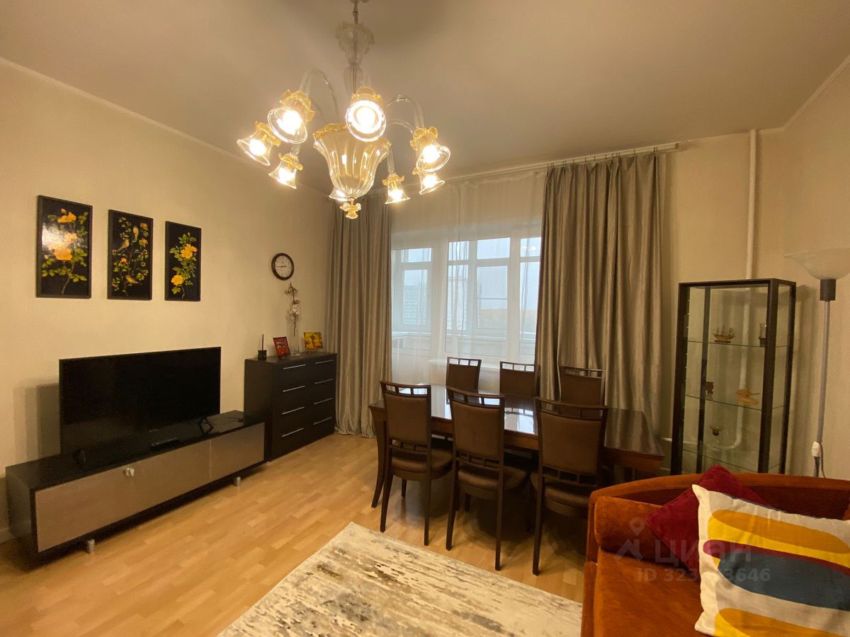 Аренда 2-комн квартиры на вторичном рынке Ярославское шоссе, 107К2