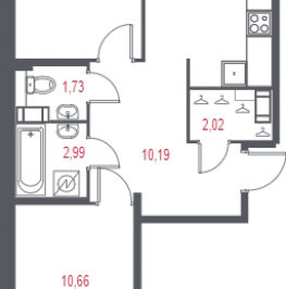 Продажа 2-комн квартиры в новостройке Пушкин г., 1-я линия, территория Лесное, к. 2.2 Продажа 2-комн квартиры в новостройке Пушкин г., 1-я линия, территория Лесное, к. 2.2