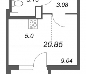 Продать Квартиры в новостройке Стрельна п., Будённого пр-кт   5.5