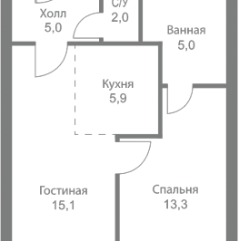 Продажа 1-комн квартиры в новостройке Москва г., Сколковское ш.,  к. 4