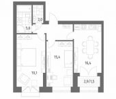 Продать Квартиры вторичка улица Академика Константинова  1 к1 с1 