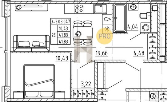 Продажа 1-комн квартиры на вторичном рынке Разночинная Б. ул,  д. 28