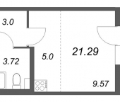 Продать Квартиры в новостройке Стрельна п., Будённого пр-кт   5.5