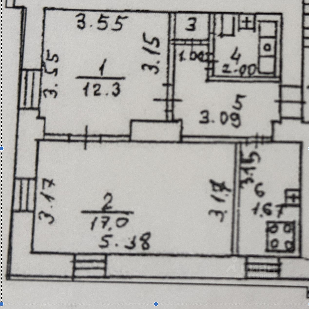 Продажа 2-комн квартиры на вторичном рынке Ярославский проспект, 29