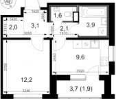 Продать Квартиры в новостройке Химки г., Олимпийская ул.   1.2