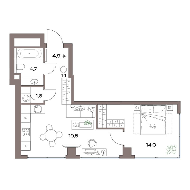 Продажа 1-комн квартиры в новостройке Москва г., Дубнинская ул.,  к. 14
