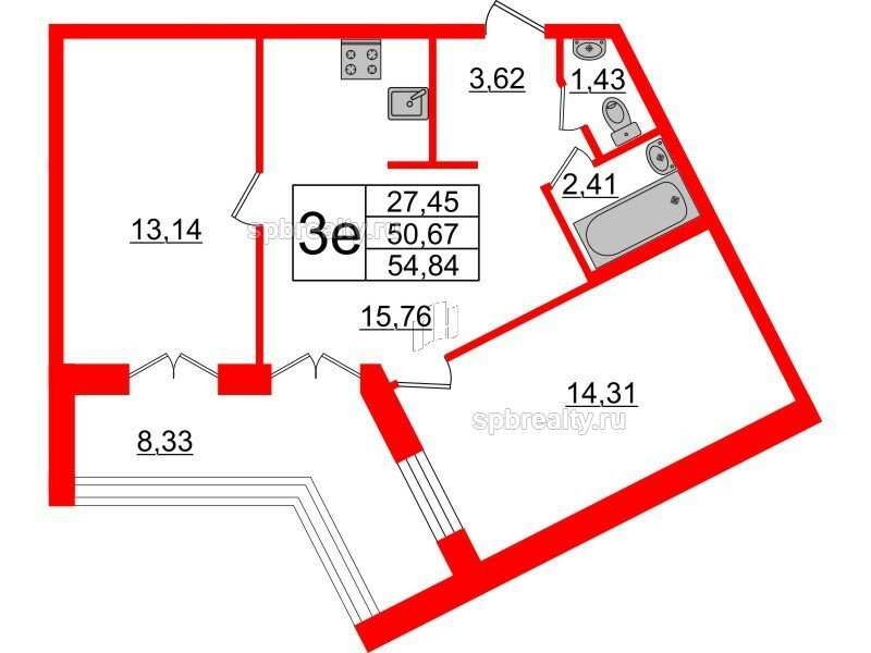 Продажа 2-комн квартиры в новостройке Сызранская ул., 23 А,  д. 23