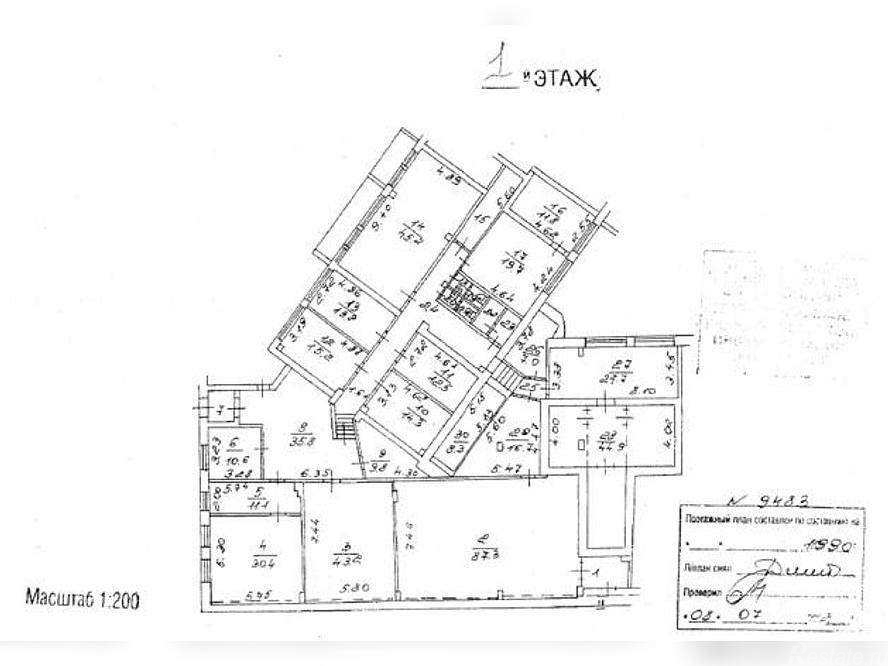 Аренда торгового помещения Бакунинская улица,  д. 44,  к. 48стр1