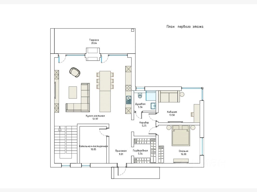 Продажа дома Холмы ДНП, д. Сярьги, улица Счастливая