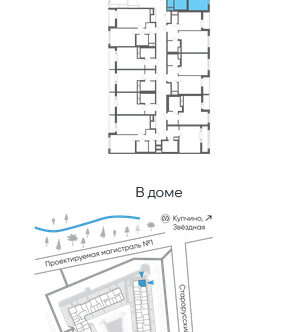 Продажа 2-комн квартиры на вторичном рынке Шушары п,  д. 3 к1