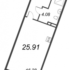 Продажа студии Сертолово г., Дмитрия Кожемякина ул., к. 4 Продажа студии Сертолово г., Дмитрия Кожемякина ул., к. 4