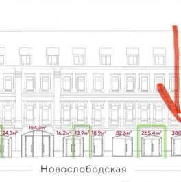 Продажа торгового помещения Новослободская ул Продажа торгового помещения Новослободская ул