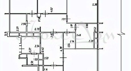 4-комн квартира Молодогвардейская улица, 8к1