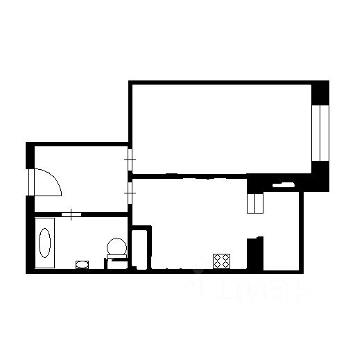 Продажа 1-комн квартиры на вторичном рынке Раменское, улица Лучистая, 9