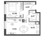 Продать Квартиры в новостройке Пушкино г., Зелёная Роща ул.   12
