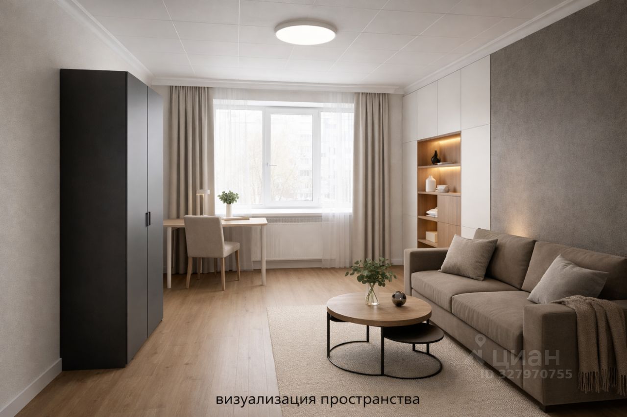 Продажа 1-комн квартиры на вторичном рынке Пушкино, улица Некрасова, 18