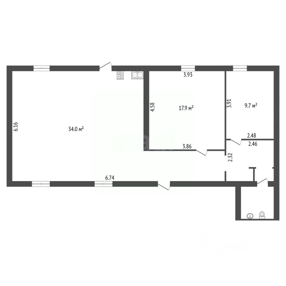 Продажа 3-комн квартиры на вторичном рынке проспект Римского-Корсакова,  д. 49
