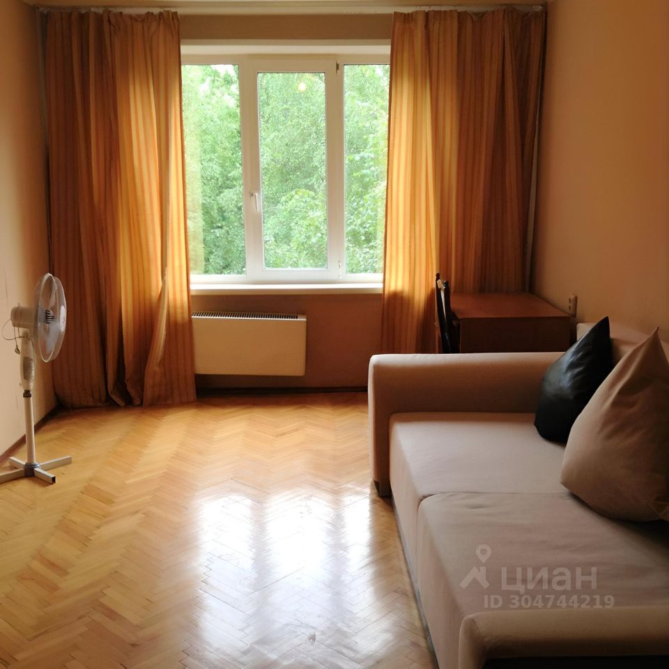 Аренда 1-комн квартиры на вторичном рынке улица Островитянова, 26К2