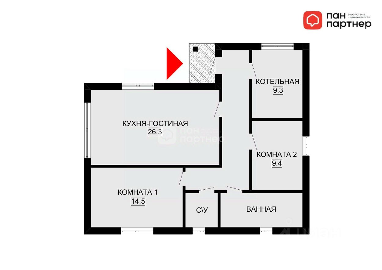 Продажа дома д. Куккузи, улица Центральная