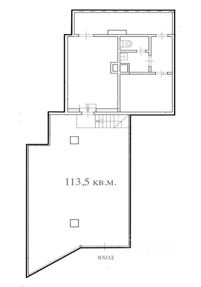 Аренда торгового помещения улица Твардовского