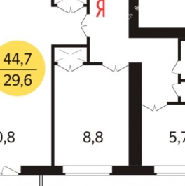 Аренда 2-комн квартиры на вторичном рынке Тайнинская улица,  д. 24
