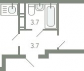 Продать Квартиры вторичка Молоково с, Ново-Молоковский б-р  1 