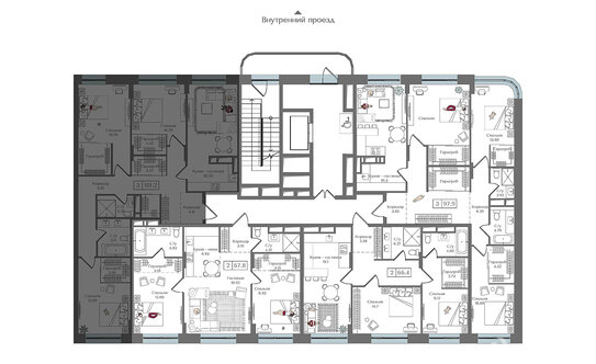 Продажа 3-комн квартиры на вторичном рынке Бухвостова 1-я ул,  д. 2 к3