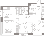 Продать Квартиры в новостройке переулок Котляковский 2-й   