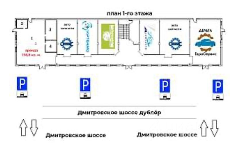 Аренда торгового помещения Грибки, Ивовая улица,  д. 9