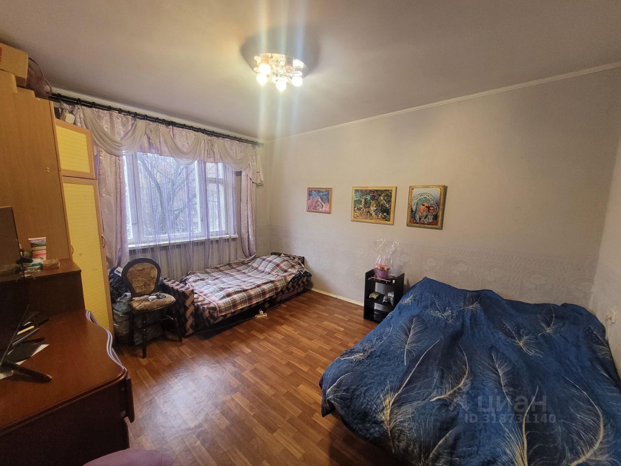 Продажа 3-комн квартиры на вторичном рынке улица Борисовские Пруды, 24/2