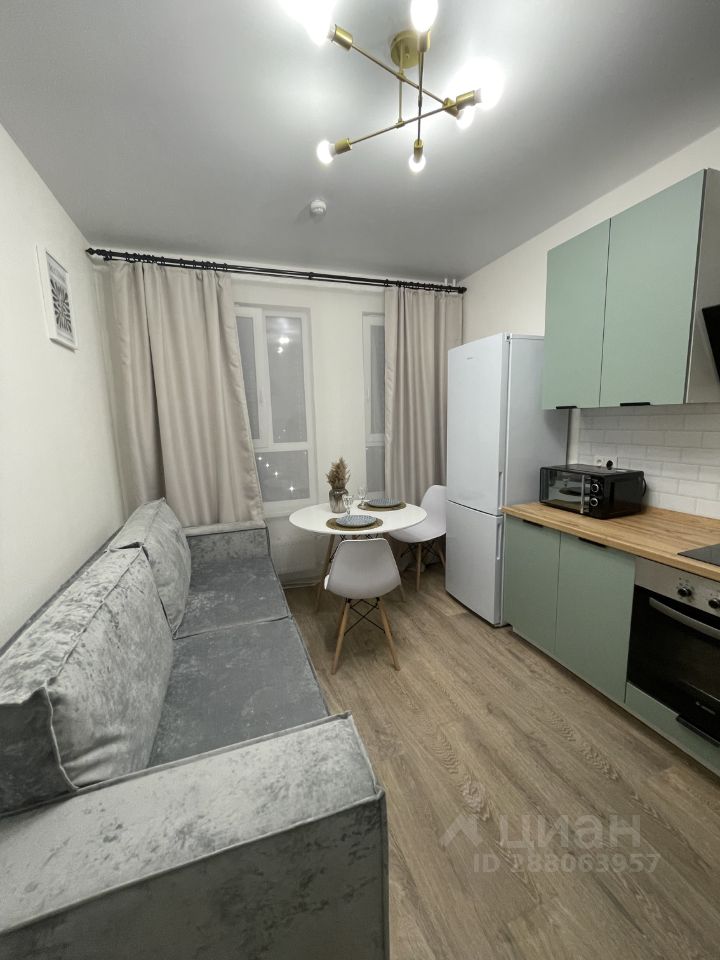 Аренда 1-комн квартиры на вторичном рынке Зенино ЖК Самолет мкр, Люберцы, улица Камова,  д. 3к1