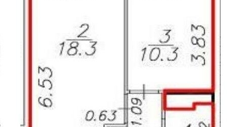 1-комн квартира Политехническая улица, 6